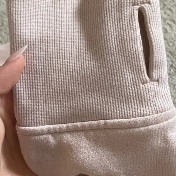 Lululemon Light Pink Scuba Hooded Jacket - Picture 6 of 6